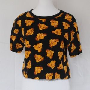 Disney Lion King Simba Crop Top